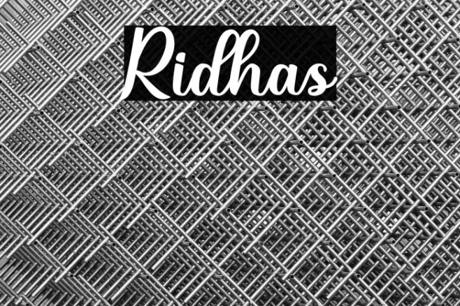 Ridhas Example 2