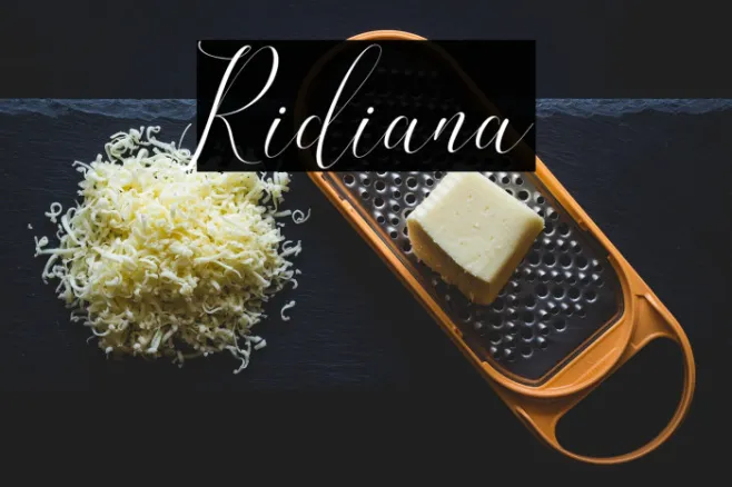 Ridiana Example 3