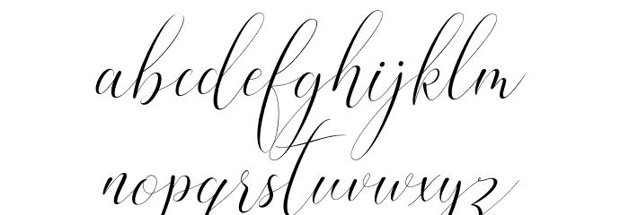 Ridiana Font LOWERCASE