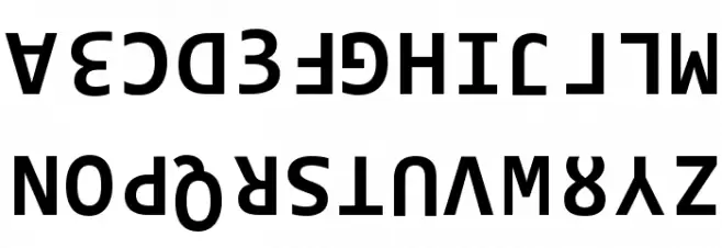 Ridicode Schriftart Groß
