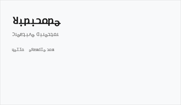 Ridicode Business Card