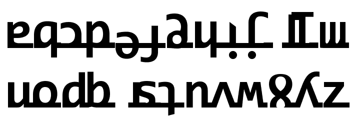Ridicode Шрифта строчной