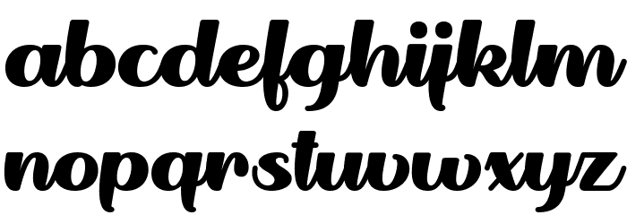 Ridin Dirty Regular Font LOWERCASE
