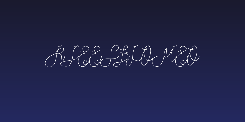 Rieesflomeo Social Header