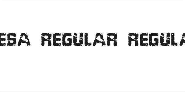 Riesa Regular Regular Logo