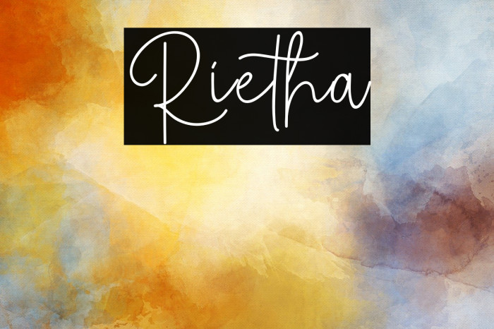 Rietha Example 2