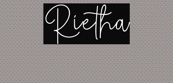 Rietha Example 3