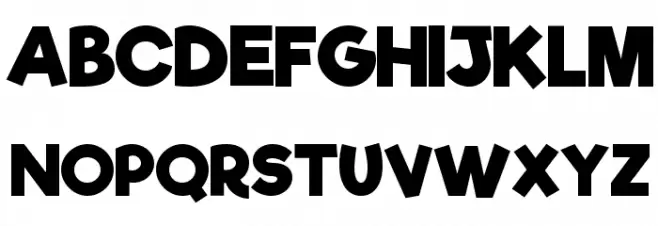 Riffic Free Medium Bold Schriftart Groß
