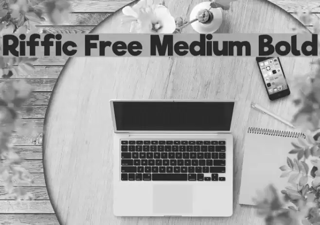 Riffic Free Medium Bold Font examples