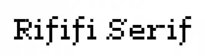 Rififi Serif  baixar fontes gratis