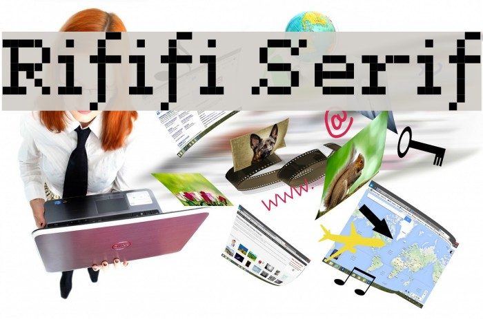 Rififi Serif Font examples