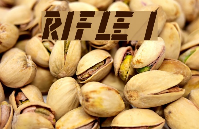 Rifle 1 Font examples