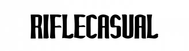 Rifle Casual  baixar fontes gratis