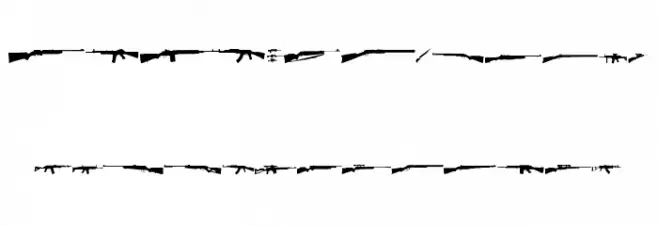 Rifle bats tfb 字体 大写