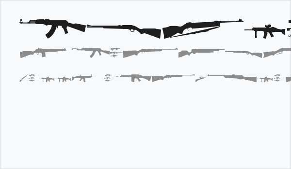 Rifle bats tfb Business Card