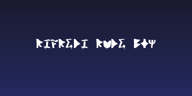 Rifredi Rude Boy Social Header