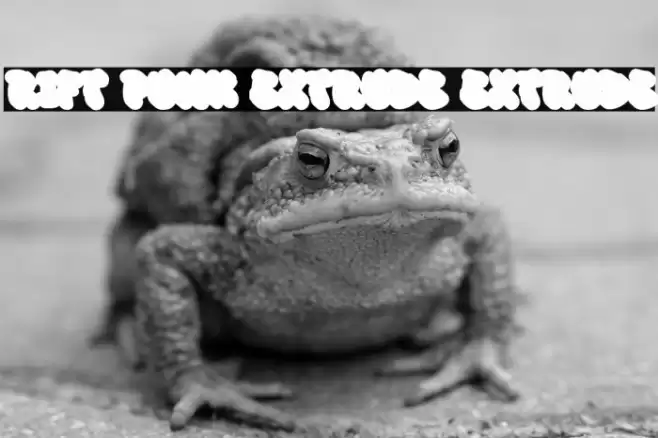 Rift Punk Extrude Extrude Шрифта examples