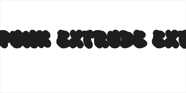 Rift Punk Extrude Extrude Logo