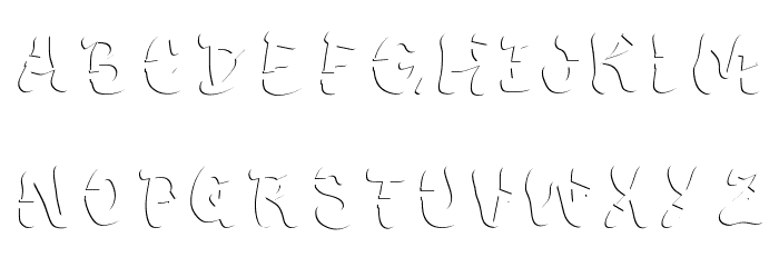 Rift Punk Inner Inner Font Litere mici