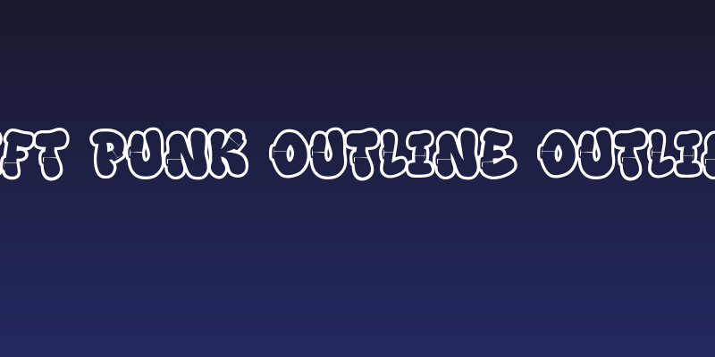 Rift Punk Outline Outline Social Header