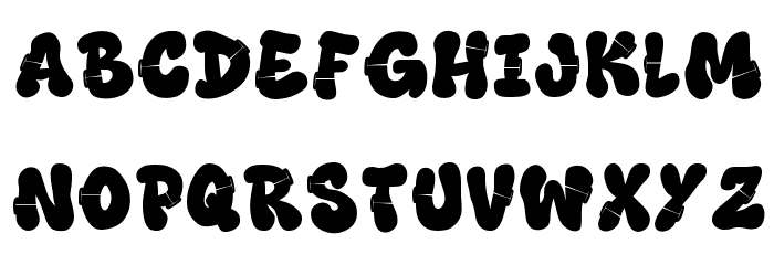 Rift Punk Solid Solid Font Litere mari