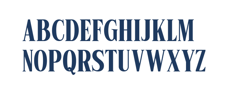 Rigela DEMO Regular Uppercase