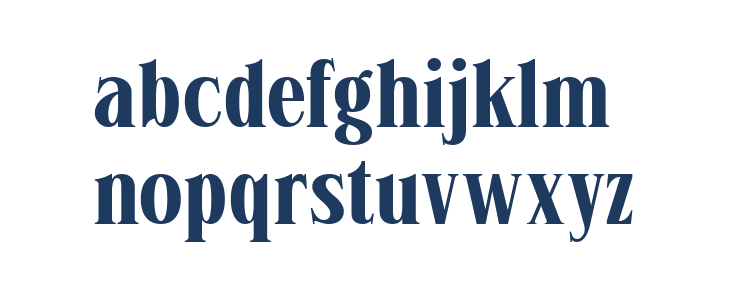 Rigela DEMO Regular Lowercase