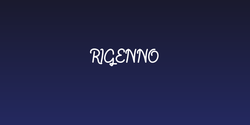 Rigenno Social Header