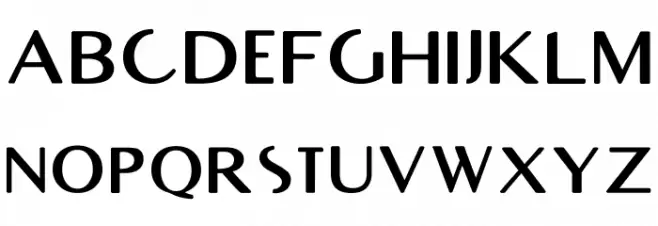 RighOn Bold Шрифта ВЕРХНИЙ
