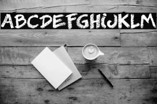 Right Chalk Font examples