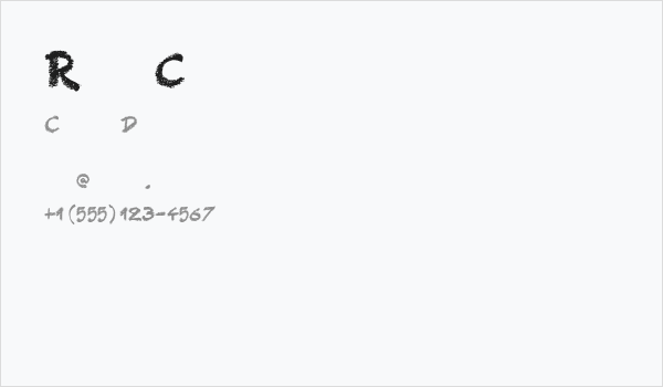 Right Chalk Business Card