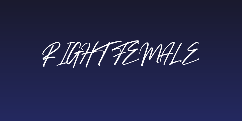 Right Female Social Header