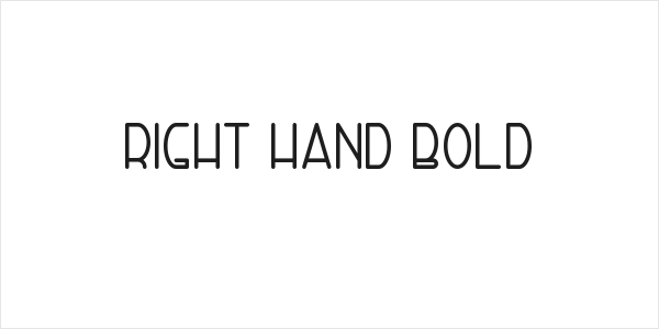 Right Hand Bold Logo