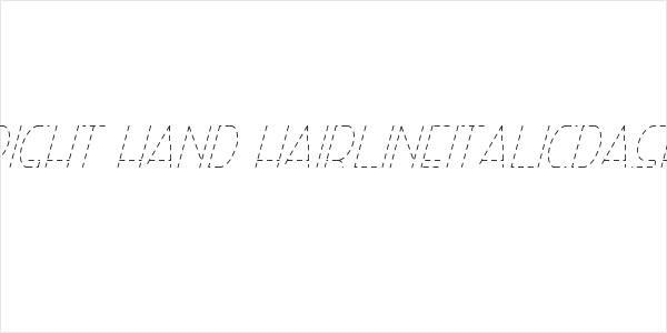 Right Hand HairlineItalicDash Logo