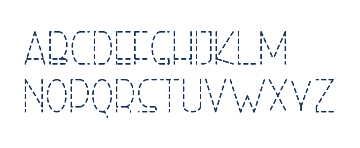 Right Hand Light Dash Lowercase