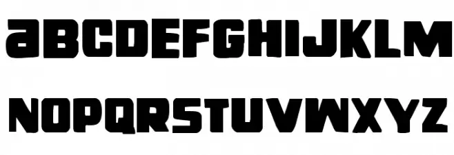 Right Hand Luke Condensed Fuentes MINÚSCULAS