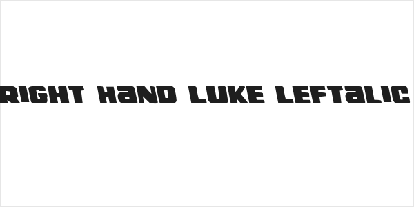 Right Hand Luke Leftalic Logo