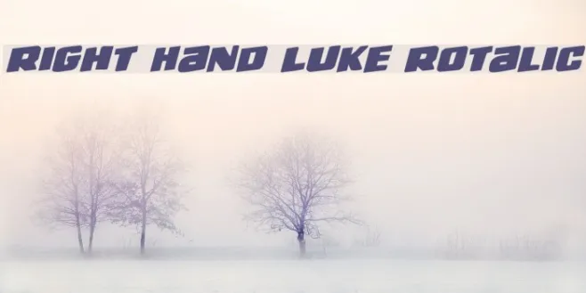 Right Hand Luke Rotalic Example 1