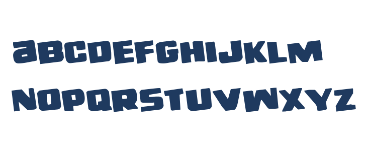 Right Hand Luke Rotated Lowercase