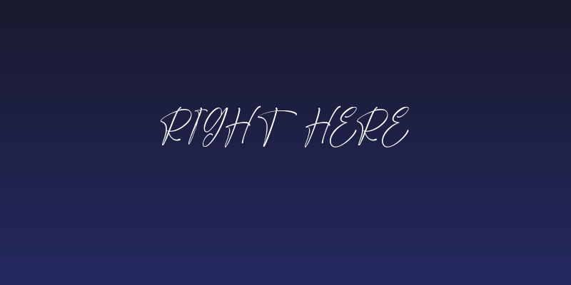 Right Here Social Header