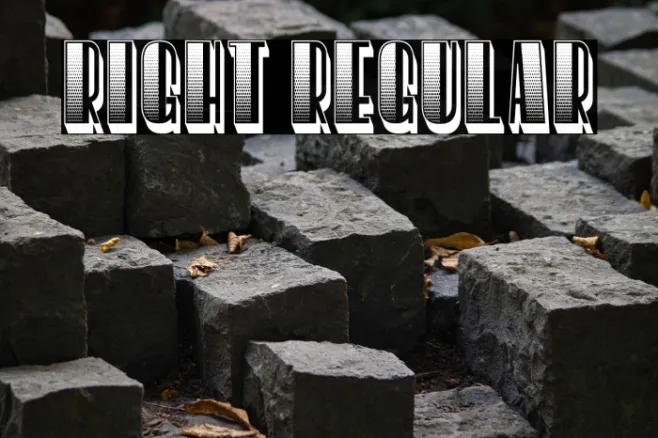 Right Regular Example 1