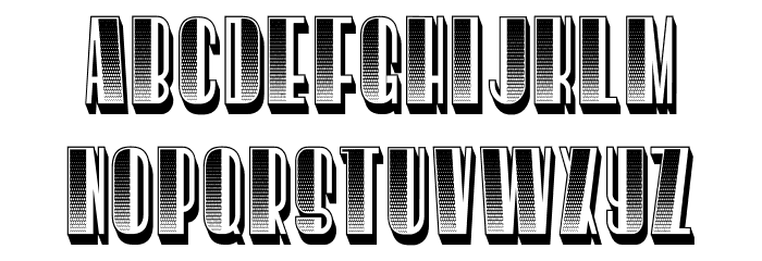 Right Regular Font LOWERCASE