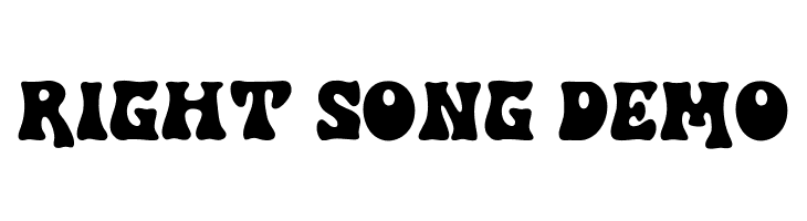 Right Song DEMO  font caratteri gratis