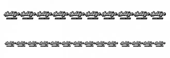 Right Stage Demo Font OTHER CHARS