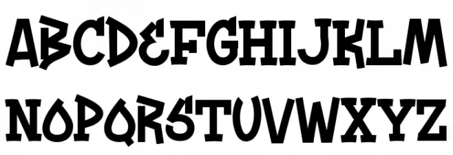 Right Stage Demo Schriftart Groß