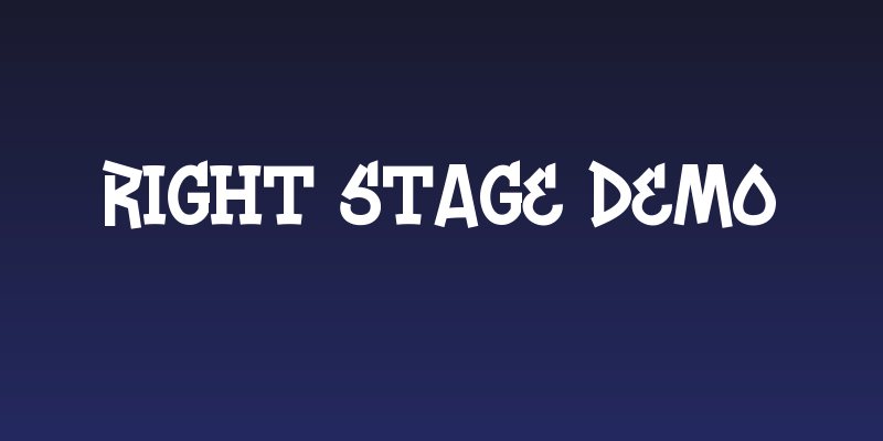 Right Stage Demo Social Header