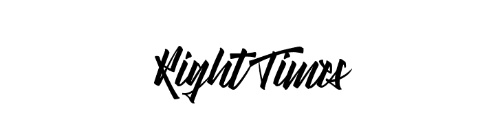 Right Times  Frei Schriftart Herunterladen