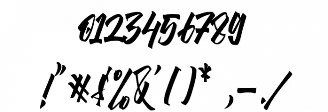 Right Times Font OTHER CHARS