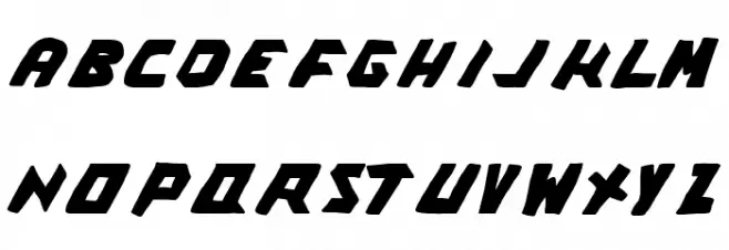 Right in the Middle Polices MINUSCULES