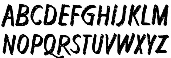 Right to remain silent Schriftart Groß